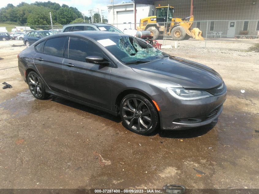 2015 CHRYSLER 200 S - 1C3CCCDGXFN540825