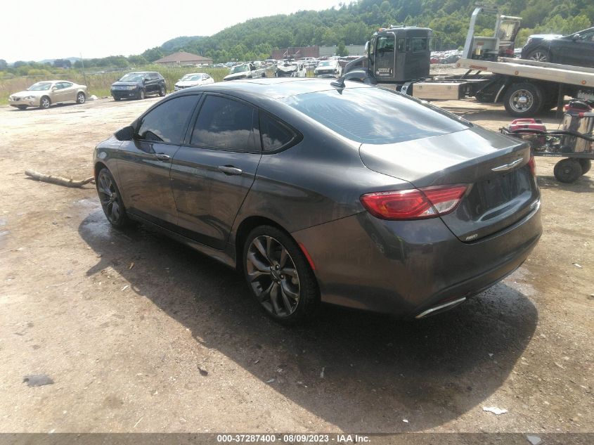 2015 CHRYSLER 200 S - 1C3CCCDGXFN540825