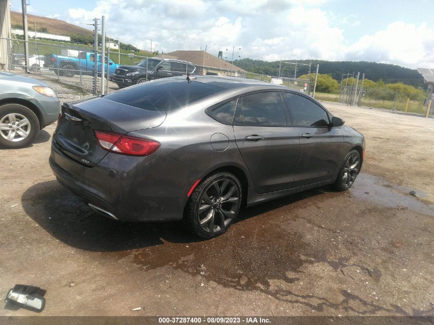2015 CHRYSLER 200 S - 1C3CCCDGXFN540825