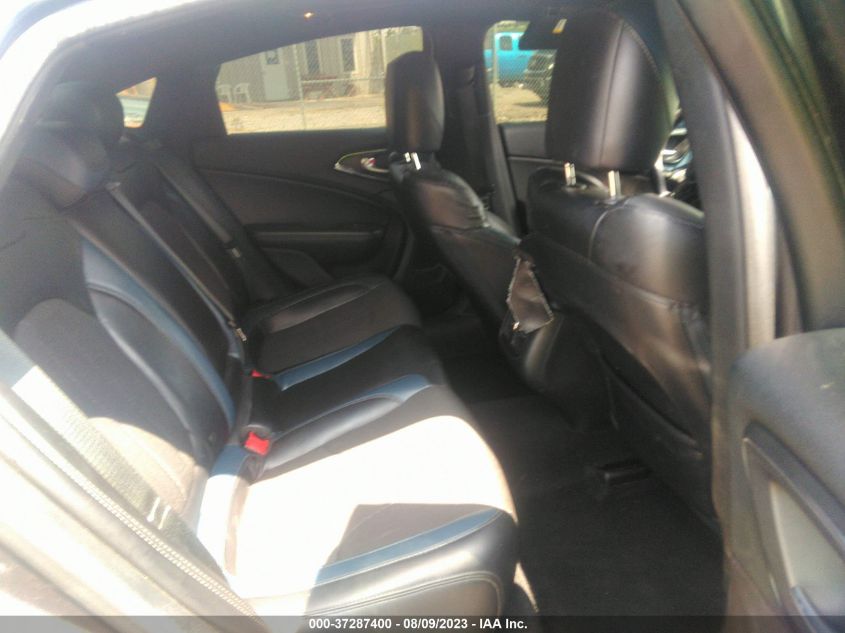 2015 CHRYSLER 200 S - 1C3CCCDGXFN540825