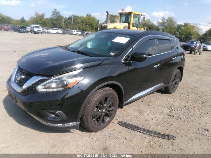2018 NISSAN MURANO SV - 5N1AZ2MH3JN201056
