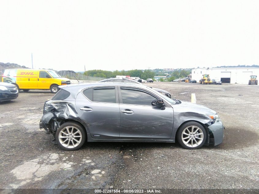 2013 LEXUS CT 200H HYBRID - JTHKD5BH0D2130429