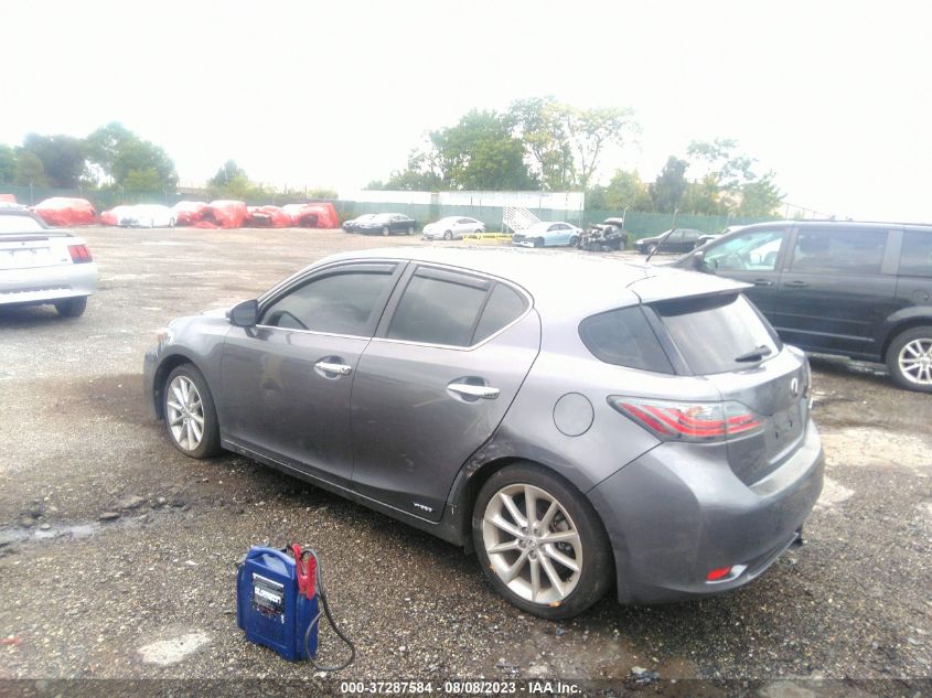 2013 LEXUS CT 200H HYBRID - JTHKD5BH0D2130429