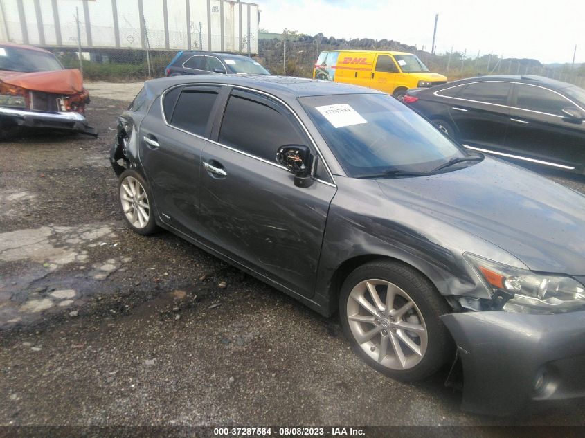 2013 LEXUS CT 200H HYBRID - JTHKD5BH0D2130429