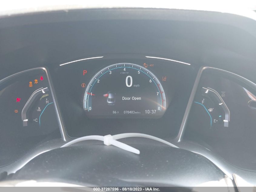 2019 HONDA CIVIC SEDAN TOURING - JHMFC1F95KX004387