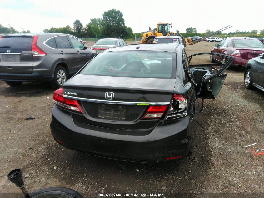 2013 HONDA CIVIC SDN EX-L - 19XFB2F90DE064901
