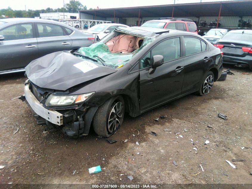 2013 HONDA CIVIC SDN EX-L - 19XFB2F90DE064901