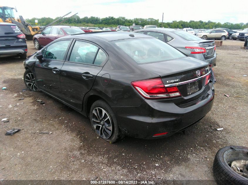 2013 HONDA CIVIC SDN EX-L - 19XFB2F90DE064901