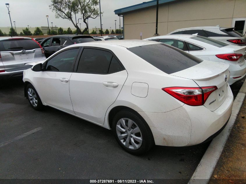 2014 TOYOTA COROLLA L/LE/S/S PLUS/LE PLUS - 5YFBURHE4EP125131