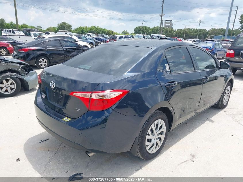 2019 TOYOTA COROLLA L/LE/SE/XLE/XSE - 2T1BURHE3KC164532