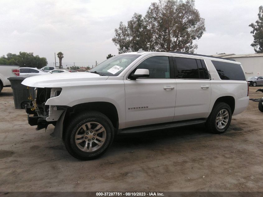 2016 CHEVROLET SUBURBAN LT - 1GNSKHKC3GR217435