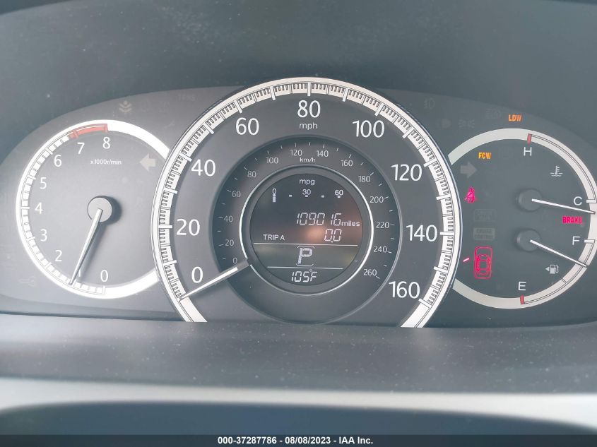 2014 HONDA ACCORD SEDAN EX-L - 1HGCR3F89EA035382