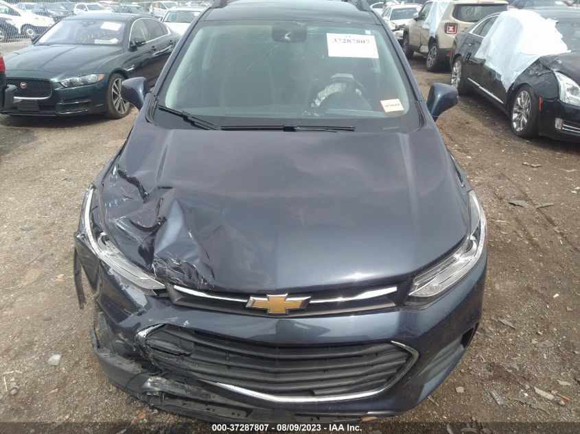 2018 CHEVROLET TRAX LT - 3GNCJLSB6JL348813