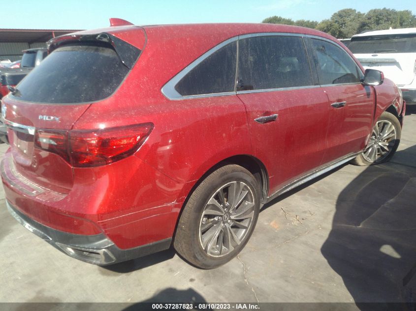 2020 ACURA MDX TECHNOLOGY - 5J8YD3H58LL012216