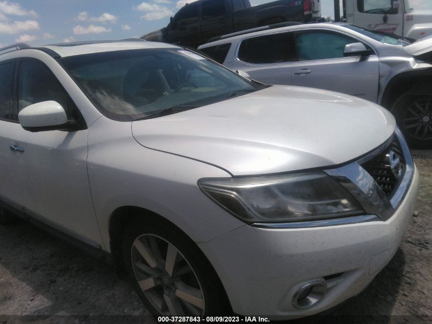 2015 NISSAN PATHFINDER PLATINUM - 5N1AR2MN4FC675719