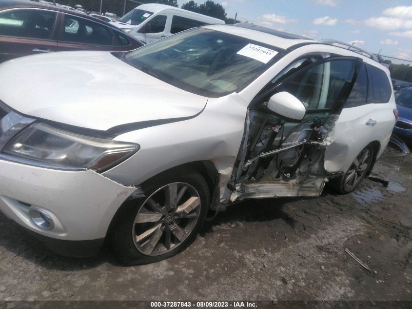 2015 NISSAN PATHFINDER PLATINUM - 5N1AR2MN4FC675719