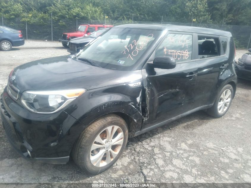 2016 KIA SOUL + - KNDJP3A57G7374294