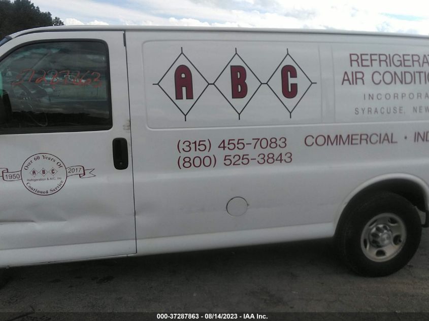 2017 CHEVROLET EXPRESS CARGO VAN - 1GCWGAFF3H1132876
