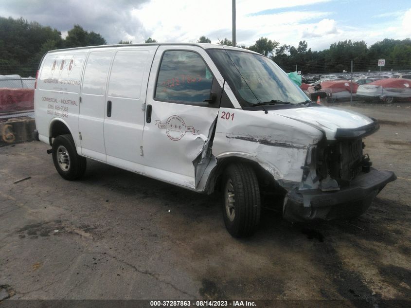 2017 CHEVROLET EXPRESS CARGO VAN - 1GCWGAFF3H1132876