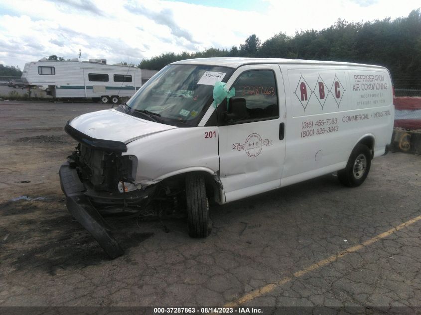2017 CHEVROLET EXPRESS CARGO VAN - 1GCWGAFF3H1132876