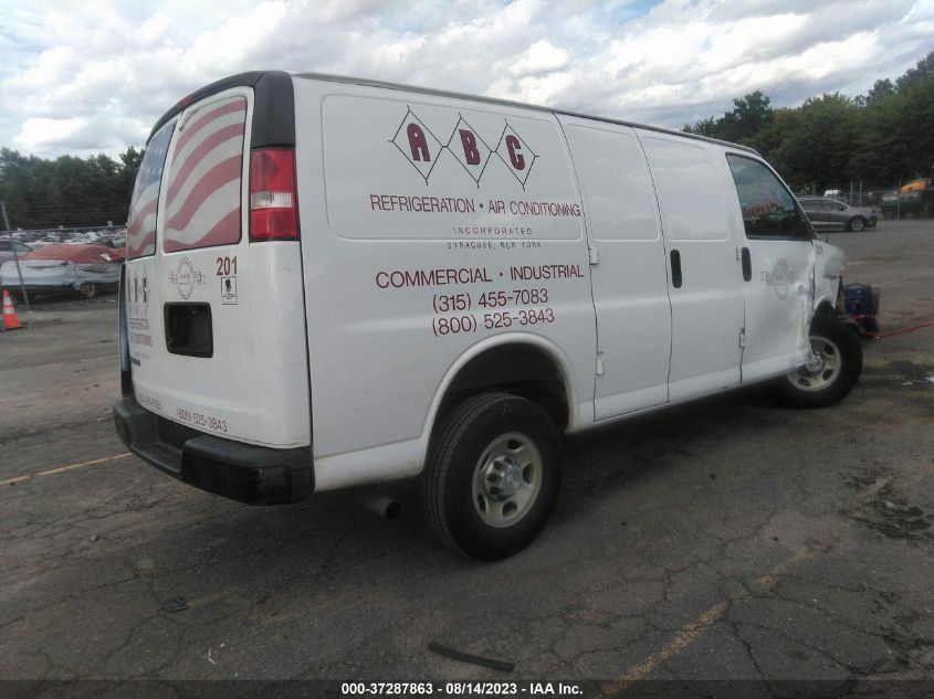 2017 CHEVROLET EXPRESS CARGO VAN - 1GCWGAFF3H1132876