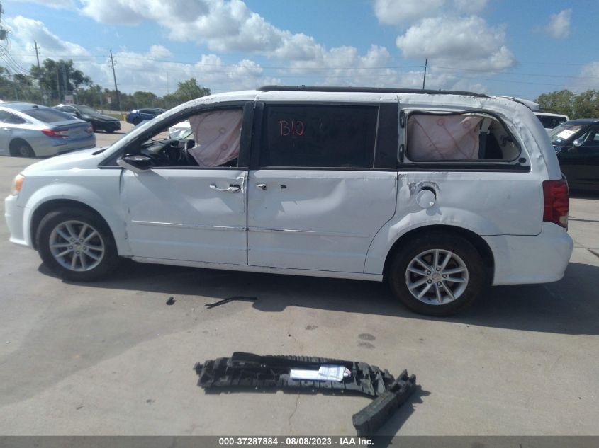 2016 DODGE GRAND CARAVAN SXT - 2C4RDGCG0GR329357
