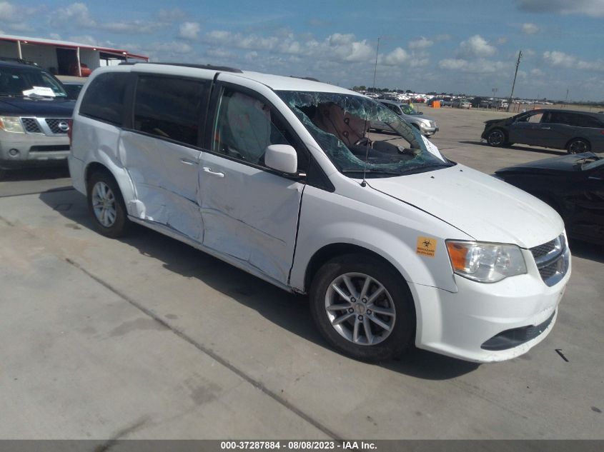 2016 DODGE GRAND CARAVAN SXT - 2C4RDGCG0GR329357