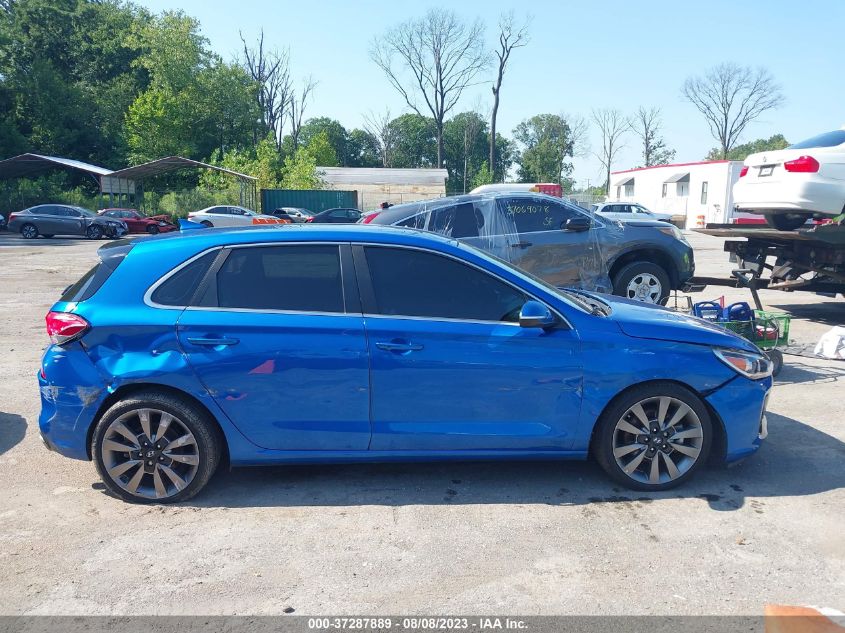 2018 HYUNDAI ELANTRA GT SPORT - KMHH55LC6JU032898