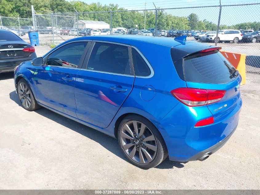 2018 HYUNDAI ELANTRA GT SPORT - KMHH55LC6JU032898