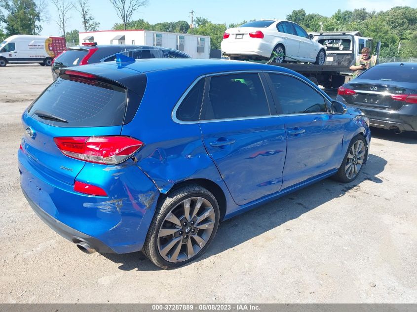 2018 HYUNDAI ELANTRA GT SPORT - KMHH55LC6JU032898