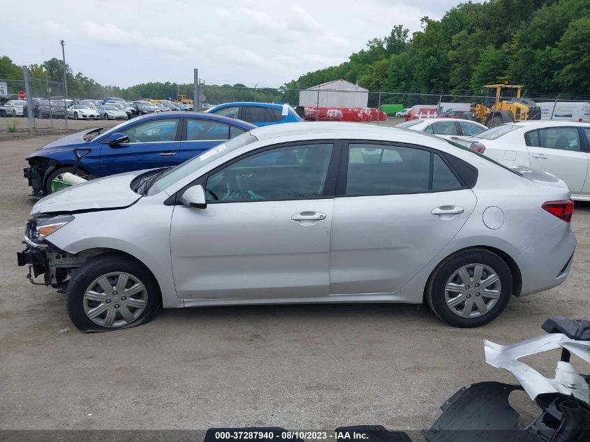 2022 KIA RIO LX - 3KPA24ADXNE488086