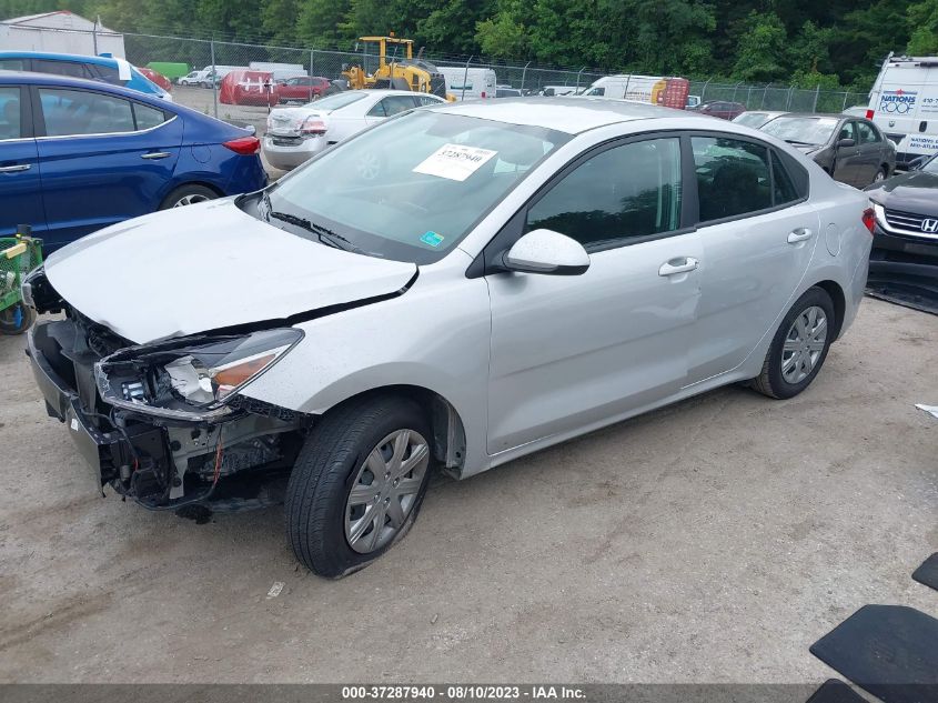 2022 KIA RIO LX - 3KPA24ADXNE488086