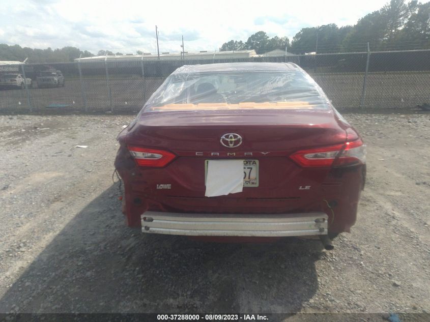 2018 TOYOTA CAMRY LE/SE/XLE/L - 4T1B11HK4JU526025
