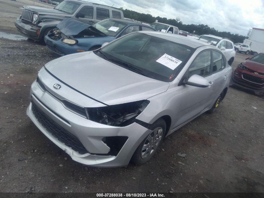 3KPA24AD4ME365379 Kia Rio S 2