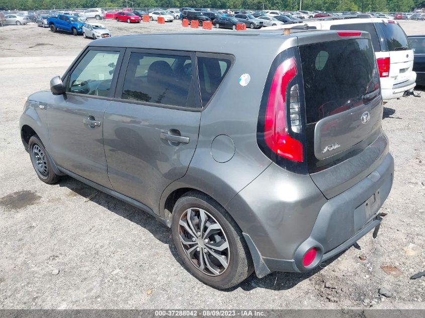 2014 KIA SOUL BASE - KNDJN2A26E7094630