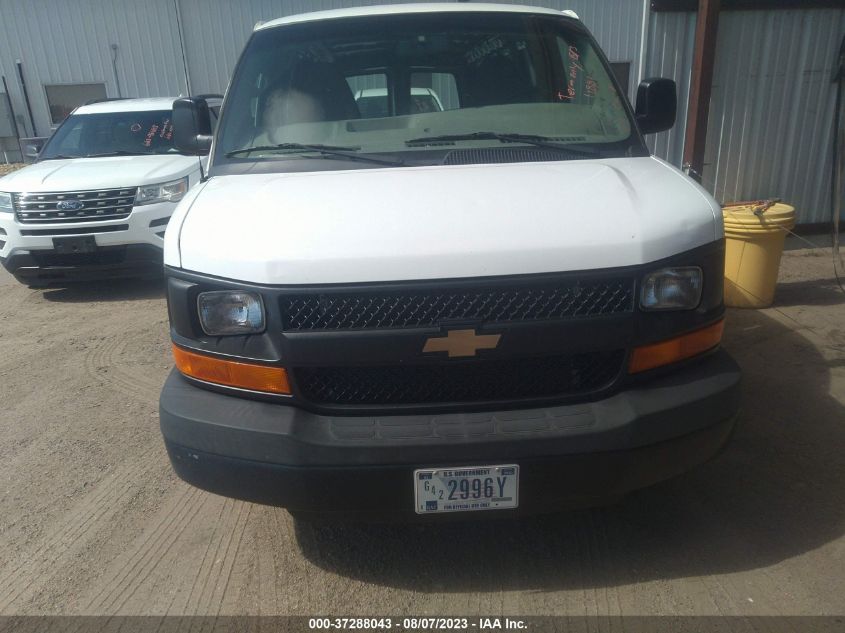 2014 CHEVROLET EXPRESS CARGO VAN - 1GCSGAFX1E1187913
