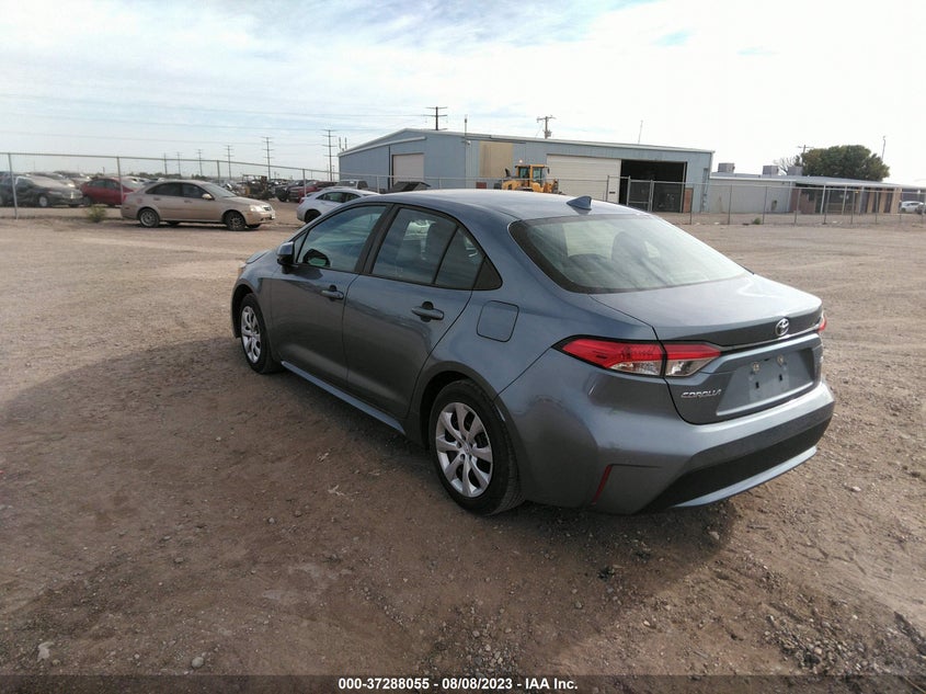 VIN 5YFEPMAE3NP278312 2022 TOYOTA COROLLA LE