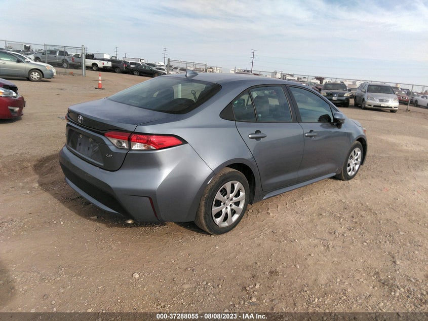 VIN 5YFEPMAE3NP278312 2022 TOYOTA COROLLA LE