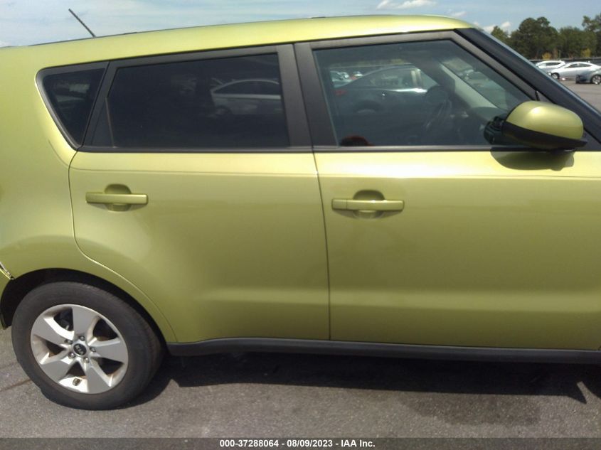 2019 KIA SOUL BASE - KNDJN2A25K7916734