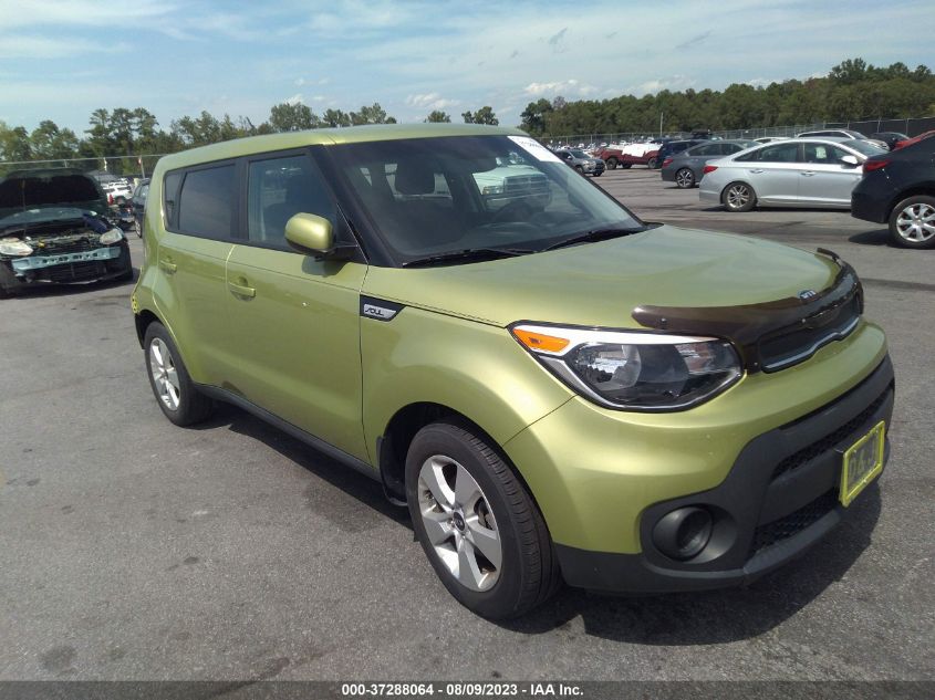 2019 KIA SOUL BASE - KNDJN2A25K7916734