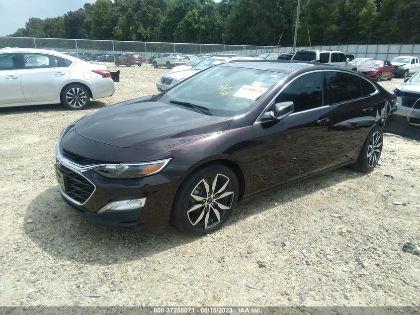 VIN 1G1ZG5ST7LF057152 2020 CHEVROLET MALIBU RS