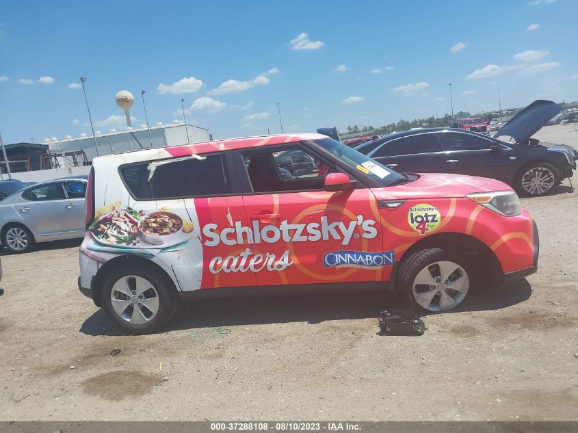 2014 KIA SOUL BASE - KNDJN2A27E7099836