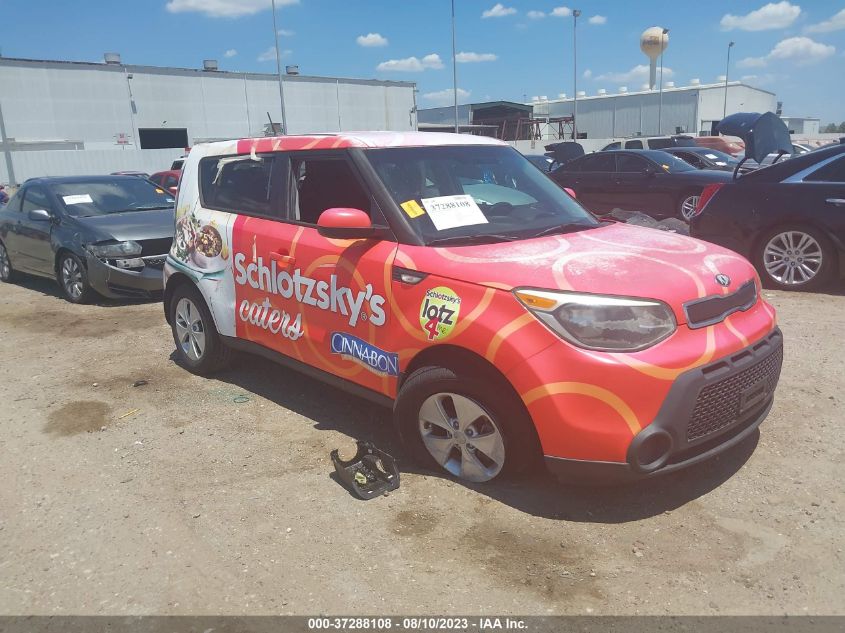 2014 KIA SOUL BASE - KNDJN2A27E7099836