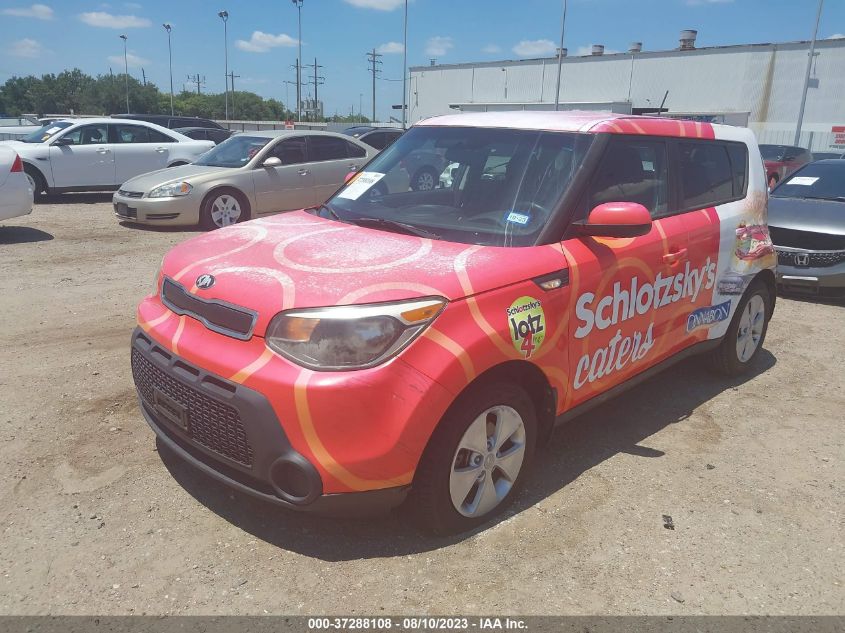 2014 KIA SOUL BASE - KNDJN2A27E7099836