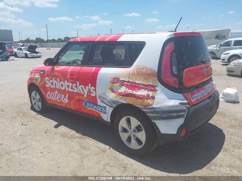 2014 KIA SOUL BASE - KNDJN2A27E7099836