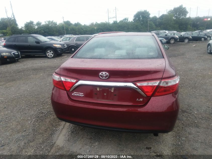 2016 TOYOTA CAMRY XLE/SE/LE/XSE - 4T1BF1FKXGU602554