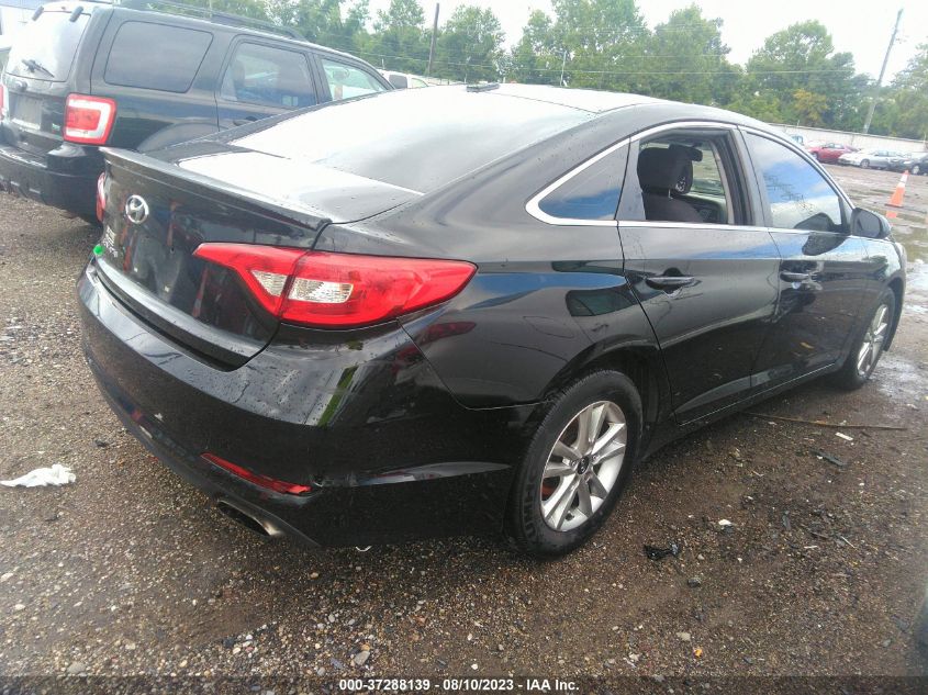 2015 HYUNDAI SONATA 2.4L SE - 5NPE24AF4FH108028