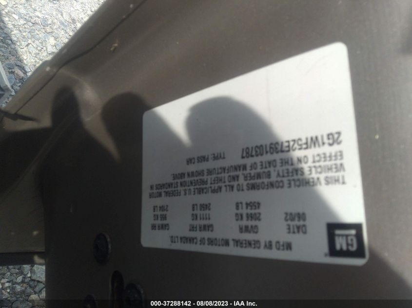 2014 CHEVROLET IMPALA LS - 1G11Y5SL7EU147961