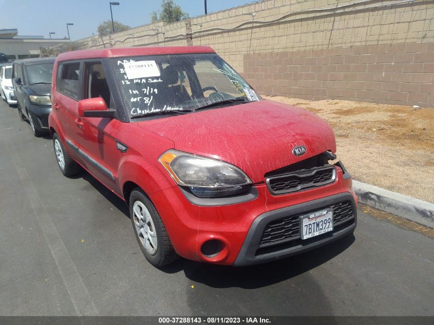 2013 KIA SOUL BASE - KNDJT2A51D7605742