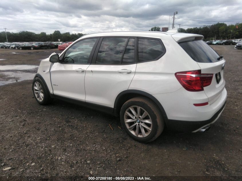 2015 BMW X3 XDRIVE28I - 5UXWX9C57F0D48339